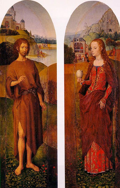 Hans Memling Outer Wings of a Triptych China oil painting art
